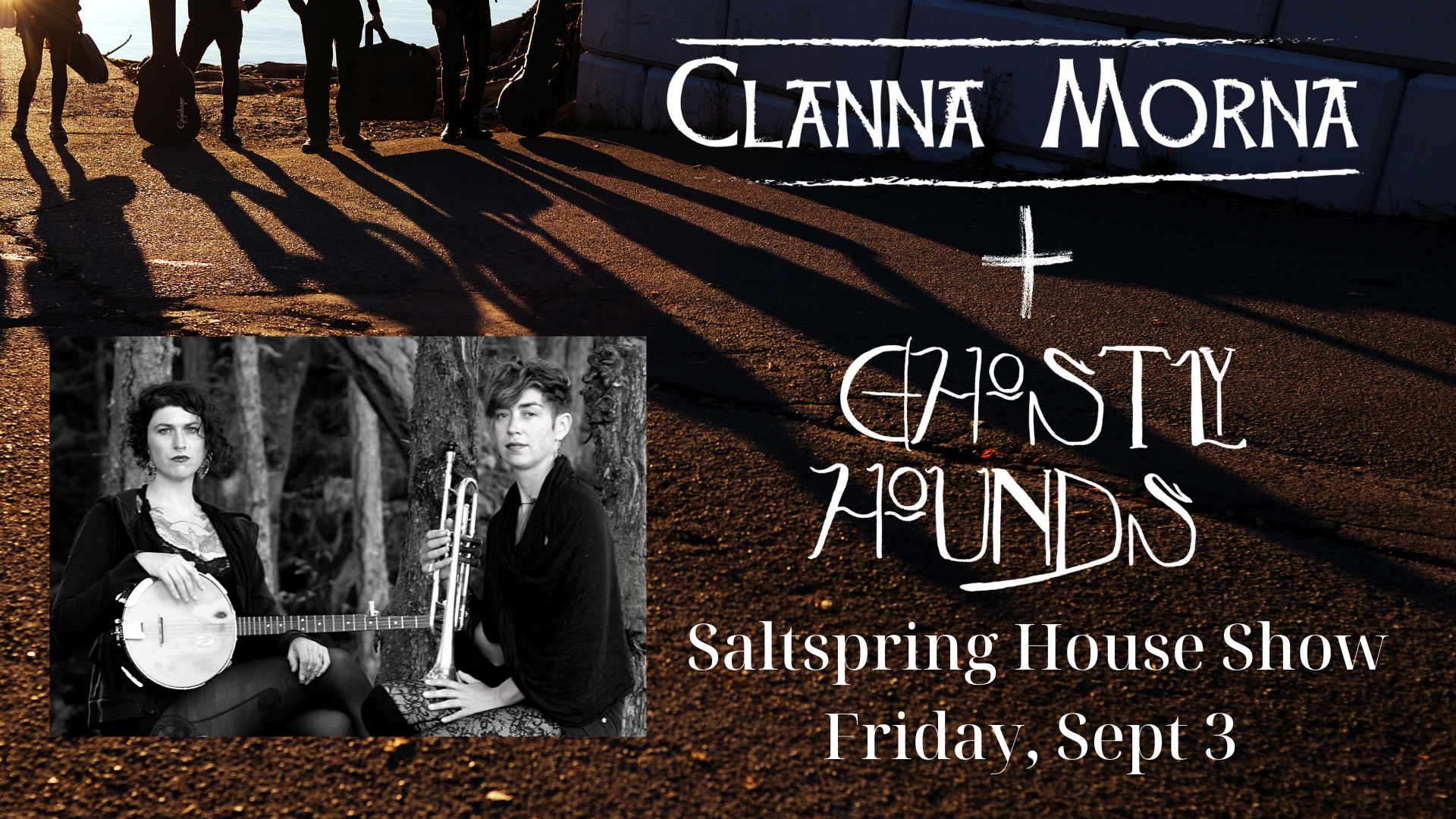 Saltspring Island, BC - Three Moon Farm w/Ghostly Hounds